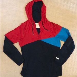 Hollister pullover fleece lined jacket